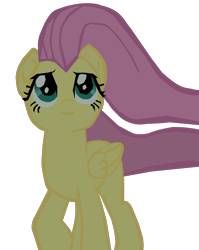 Size: 1280x1605 | Tagged: safe, artist:benpictures1, fluttershy, pegasus, pony, g4, my little pony: the movie, cute, female, inkscape, mare, shyabetes, simple background, solo, transparent background, vector