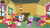 Size: 1539x855 | Tagged: safe, artist:swiftgaiathebrony, apple bloom, babs seed, scootaloo, spike, sweetie belle, earth pony, pegasus, pony, unicorn, g4, cape, clothes, clubhouse, cmc cape, crusaders clubhouse, cutie mark crusaders, female, filly, foal, ponified, ponified barb, ponified spike, rule 63, species swap, treehouse