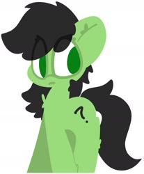 Size: 1273x1537 | Tagged: safe, artist:moonydusk, oc, oc only, oc:filly anon, earth pony, pony, female, filly, foal, simple background, solo, white background