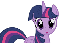 Size: 1280x918 | Tagged: safe, artist:benpictures1, twilight sparkle, alicorn, pony, g4, power ponies (episode), :o, cute, female, inkscape, looking at you, mare, open mouth, simple background, solo, transparent background, twiabetes, twilight sparkle (alicorn), vector