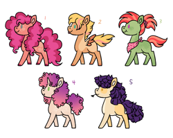 Size: 4401x3500 | Tagged: safe, artist:queenderpyturtle, oc, oc only, earth pony, pegasus, pony, unicorn, bandana, coat markings, earth pony oc, freckles, half-siblings, horn, offspring, parent:big macintosh, parent:fluttershy, parent:pinkie pie, parent:rainbow dash, parent:rarity, parent:twilight sparkle, parents:fluttermac, parents:pinkiemac, parents:rainbowmac, parents:rarimac, parents:twimac, pegasus oc, simple background, smiling, straw, straw in mouth, tongue out, unicorn oc, white background