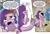 Size: 987x670 | Tagged: safe, idw, izzy moonbow, pipp petals, pegasus, pony, unicorn, g5, my little pony: a new generation, spoiler:comic, spoiler:g5, spoiler:g5comic, spoiler:g5comic01, adorable distress, cellphone, crying, cute, dead battery, drama queen, drama queen pipp, implied cloudpuff, implied hitch trailblazer, implied zipp storm, melodrama, melopipp, nose in the air, ocular gushers, open mouth, phone, pipp being pipp, sad, sadorable, the new rarity, volumetric mouth