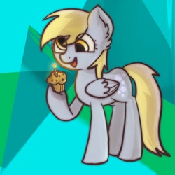 Size: 1024x1024 | Tagged: artist needed, source needed, safe, derpy hooves, pegasus, pony, g4, female, food, muffin, solo
