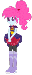 Size: 268x614 | Tagged: safe, artist:bezziie, oc, oc only, human, equestria girls, g4, boots, clothes swap, crystal guardian, high heel boots, shoes, solo