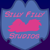 Size: 512x512 | Tagged: safe, oc, oc only, oc:silly filly, pegasus, pony, 2012, female, filly, foal, logo, silhouette, silly filly studios, solo