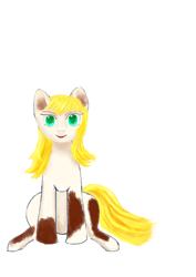 Size: 2480x3508 | Tagged: safe, oc, oc only, pegasus, pony, green eyes, high res, pegasus oc, simple background, sitting, solo, white background