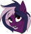 Size: 1363x1466 | Tagged: safe, artist:luxsimx, oc, oc only, oc:vim, pony, bust, commission, ear piercing, fangs, female, makeup, mare, open mouth, piercing, simple background, solo, transparent background