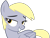 Size: 1804x1375 | Tagged: safe, artist:frostybases, artist:twilyisbestpone, derpibooru exclusive, derpy hooves, pegasus, pony, g4, base used, bedroom eyes, female, grin, mare, pretty, seductive, seductive look, simple background, smiling, solo, transparent background, underp