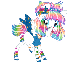 Size: 1280x1158 | Tagged: safe, artist:moonert, oc, oc:moxie, pegasus, pony, colored wings, female, mare, simple background, solo, transparent background, two toned wings, wings