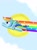 Size: 742x992 | Tagged: source needed, safe, artist:silver meadow, rainbow dash, pegasus, pony, g4, female, flying