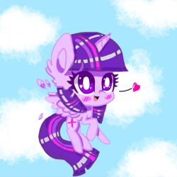 Size: 944x944 | Tagged: source needed, safe, artist:silver meadow, twilight sparkle, alicorn, pony, g4, chibi, female, twilight sparkle (alicorn)