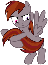 Size: 1220x1644 | Tagged: safe, artist:jp, derpibooru exclusive, edit, editor:fauli1221, vector edit, oc, oc only, oc:funny jo, pegasus, pony, g4, make new friends but keep discord, .svg available, closed mouth, female, female oc, flying, frown, heterochromia, lidded eyes, mare, pegasus oc, recolor, simple background, solo, spread wings, svg, transparent background, vector, wings