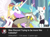 Size: 720x538 | Tagged: safe, artist:drwolf001, edit, edited screencap, screencap, discord, princess celestia, oc, oc:dr. wolf, alicorn, draconequus, pony, wolf, g4, my little pony: friendship is magic, the ending of the end, clothes, crown, horn, jewelry, pants, question, question mark, regalia, screenshots, text, theory, throne room, youtube, youtube link