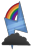 Size: 249x397 | Tagged: artist needed, source needed, safe, oc, oc:mazz, cloud, cutie mark, cutie mark only, lightning, no pony, rainbow, simple background, transparent background