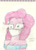 Size: 2089x2871 | Tagged: safe, artist:bluesplendont, pinkie pie, human, equestria girls, g4, cloth gag, clothes, dress, gag, high res, looking at someone, solo, surprised, tied up, traditional art, wat, wtf