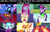 Size: 960x620 | Tagged: safe, edit, edited screencap, screencap, daybreaker, fluttershy, nightmare moon, pinkie pie, princess celestia, princess luna, rainbow dash, rarity, sci-twi, sunset shimmer, twilight sparkle, alicorn, bat pony, earth pony, human, pegasus, pony, unicorn, a royal problem, bats!, equestria girls, friendship games, friendship is magic, g4, inspiration manifestation, lesson zero, my little pony equestria girls, party of one, season 1, season 2, season 4, season 7, secrets and pies, bat ponified, caption, crazy eyes, crazy face, dark side, evil eyes, evil grin, evil pie hater dash, eye beams, faic, fangs, female, flutterbat, glowing, glowing eyes, glowing horn, grin, horn, image macro, insanity, inspirarity, mare, meme, messy mane, midnight sparkle, nightmare fuel, now you fucked up, pinkamena diane pie, pinkie prick, possessed, shitposting, slasher smile, smiling, sunset satan, text, twilight snapple, twilight sparkle is best facemaker, uh oh, unicorn twilight, verruckt, you're going to love me