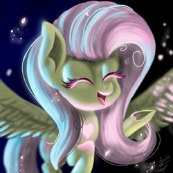Size: 1024x1024 | Tagged: artist needed, source needed, safe, fluttershy, pegasus, pony, g4, 2020, female, old art, solo