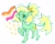 Size: 890x710 | Tagged: safe, artist:astroeden, oc, oc only, oc:astro, earth pony, pony, lesbian pride flag, pride, pride flag, simple background, solo, white background