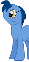 Size: 326x686 | Tagged: safe, artist:flynnmlp, derpibooru exclusive, blues, donny swineclop, noteworthy, cyclops, cyclops pony, earth pony, pony, g4, season 1, the best night ever, .svg available, animation error, male, simple background, solo, stallion, svg, trace, transparent background, vector, wat