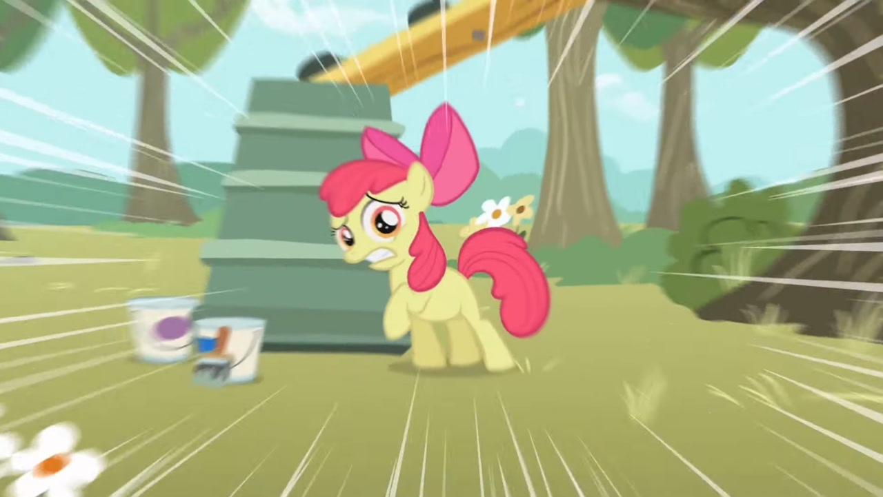 Safe Screencap Apple Bloom Earth Pony Pony G Season