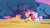 Size: 3410x1920 | Tagged: safe, screencap, apple bloom, scootaloo, sweetie belle, earth pony, pegasus, pony, unicorn, flight to the finish, g4, my little pony: friendship is magic, season 4, apple bloom's bow, bow, cutie mark crusaders, eyes closed, female, filly, flying, foal, hair bow, high res, scootaloo can't fly, spread wings, trio, wings