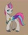 Size: 1600x2000 | Tagged: safe, artist:asimos, zipp storm, pegasus, pony, g5, brown background, colored wings, detective zipp, eyebrows, female, folded wings, looking at you, mare, multicolored wings, signature, simple background, slender, solo, tail, thin, two toned mane, two toned tail, wings