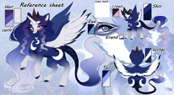 Size: 5391x2947 | Tagged: safe, artist:krissstudios, pony, alternate design, reference sheet, solo