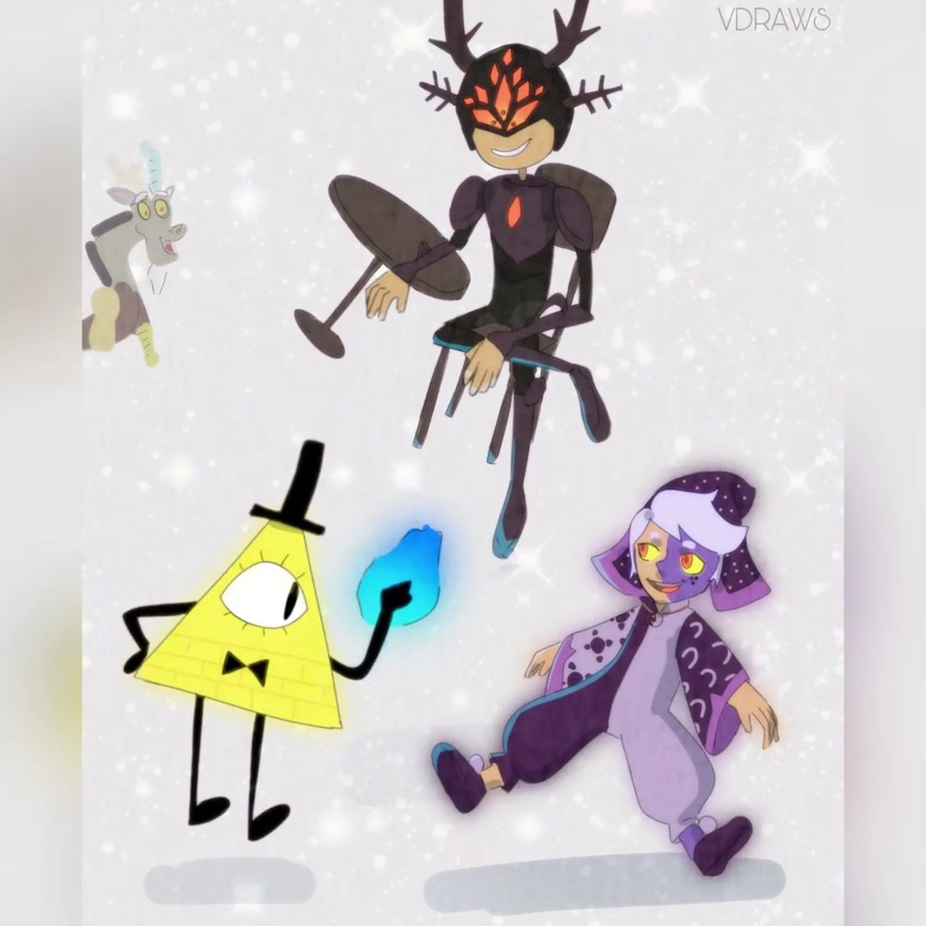 Bill Cipher Vs. Discord Vs. Dimentio Vs. Arceus Vs. The Collector Vs. Alien  X! (Gravity Falls Vs. My Little Pony Vs. Super Mario Vs. Pokemon Vs. The  Owl House Vs. Ben 10) 