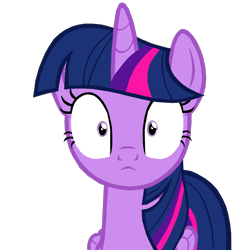 Size: 1280x1280 | Tagged: safe, artist:benpictures1, twilight sparkle, alicorn, pony, every little thing she does, g4, adoracreepy, alternate universe, blank stare, creepy, cute, female, fiducia compellia, hypnosis, hypnotized, inkscape, looking at you, mare, shrunken pupils, simple background, solo, thousand yard stare, transparent background, twiabetes, twilight sparkle (alicorn), vector