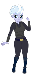Size: 1900x3433 | Tagged: safe, artist:gmaplay, silver sable, human, equestria girls, g4, equestria girls-ified, simple background, solo, transparent background