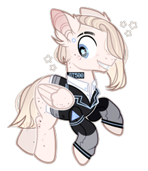 Size: 1004x1156 | Tagged: safe, artist:toffeelavender, oc, oc only, pegasus, pony, clothes, ear piercing, male, pegasus oc, piercing, simple background, solo, stallion, transparent background, wings