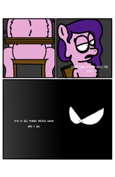 Size: 1171x1791 | Tagged: safe, artist:professorventurer, pipp petals, pegasus, pony, series:ask pippamena, g5, my little pony: a new generation, bondage, mystery, tied to chair, unknown pony