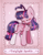 Size: 982x1250 | Tagged: safe, artist:pledus, twilight sparkle, alicorn, pony, g4, anime, clothes, ear fluff, eyes closed, misspelling, socks, solo, stray strand, twilight sparkle (alicorn)