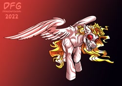 Size: 2039x1447 | Tagged: safe, artist:dragonfoxgirl, oc, oc only, pegasus, pony, solo