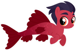 Size: 1920x1284 | Tagged: safe, artist:kabuvee, oc, merpony, simple background, solo, transparent background