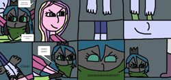 Size: 1619x756 | Tagged: safe, artist:mattjohn1992, princess cadance, princess luna, queen chrysalis, human, equestria girls, g4, 1000 hours in ms paint, angry, bondage, bound and gagged, cloth gag, evil smile, feet, gag, glare, grin, kidnapped, looking at each other, looking at someone, looking back, looking down, looking up, muffled words, queen chrysalis is not amused, smiling, struggling, tied up, unamused