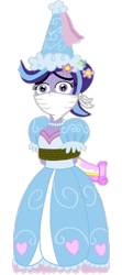 Size: 468x1058 | Tagged: safe, artist:darlycatmake, artist:robukun, starlight glimmer, human, equestria girls, g4, look before you sleep, bondage, bound and gagged, cloth gag, clothes, clothes swap, damsel in distress, dress, dressup, flower, flower in hair, froufrou glittery lacy outfit, gag, hat, help, help me, hennin, jewelry, necklace, over the nose gag, princess, princess costume, princess starlight glimmer, scared, simple background, solo, terrified, tied up, transparent background, worried
