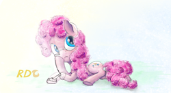Size: 3960x2149 | Tagged: safe, artist:rdt727, pinkie pie, earth pony, pony, g4, high res, solo