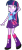 Size: 598x1375 | Tagged: safe, artist:alandssparkle, artist:rupahrusyaidi, edit, vector edit, twilight sparkle, human, equestria girls, g4, arm behind head, female, simple background, solo, transparent background, vector