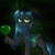 Size: 1989x2007 | Tagged: safe, artist:lucystormdrop, derpibooru exclusive, queen chrysalis, changeling, changeling queen, pony, canterlot wedding 10th anniversary, g4, fangs, female, green eyes, heart, mare, simple background, solo