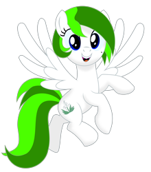 Size: 3038x3446 | Tagged: safe, artist:dtavs.exe, oc, oc only, oc:flor de izote(izzi), pegasus, pony, beauty mark, female, flying, high res, looking at you, mare, pegasus oc, show accurate, simple background, smiling, smiling at you, transparent background