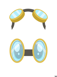 Size: 3072x4096 | Tagged: safe, oc, oc only, oc:turbo swifter, front view, goggles, goggles on head, looking at you, simple background, solo, transparent background