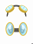 Size: 3072x4096 | Tagged: safe, oc, oc only, oc:turbo swifter, front view, goggles, goggles on head, looking at you, simple background, solo, transparent background