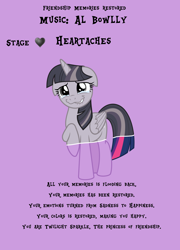Size: 2390x3318 | Tagged: safe, artist:wardex101, twilight sparkle, alicorn, pony, g4, crying, discorded, discorded twilight, female, happy, high res, simple background, solo, song reference, text, twilight sparkle (alicorn), twilight tragedy