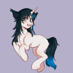 Size: 1500x1500 | Tagged: safe, artist:azusadrawz, oc, pony, unicorn, horn, unicorn oc