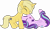 Size: 5000x2946 | Tagged: safe, artist:jhayarr23, starlight glimmer, oc, oc:sunlight bolt, pony, unicorn, g4, boop, canon x oc, commission, cute, glimmbolt, scrunchy face, shipping, simple background, transparent background, ych result