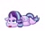 Size: 903x629 | Tagged: safe, artist:zutcha, starlight glimmer, pony, unicorn, g4, :p, looking up, lying down, prone, simple background, solo, tongue out, white background