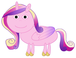 Size: 1000x760 | Tagged: safe, artist:kuco, princess cadance, canterlot wedding 10th anniversary, g4, circle tool, missing cutie mark, simple background, stylistic suck, transparent background, wat, why, wtf