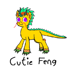 Size: 505x446 | Tagged: safe, artist:fruityhorssse, oc, oc only, oc:zui feng, chinese dragon, dracony, dragon, eastern dragon, hybrid, simple background, solo, white background