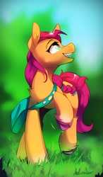 Size: 750x1285 | Tagged: safe, artist:anticular, artist:sakukitty, sunny starscout, earth pony, pony, g5, collaboration, solo